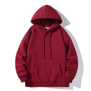Sweat à capuche oversize en coton de haute qualité, style streetwear, respirant, en molleton épais, imprimé animal, doublé, écologique, à épaules tombantes, uni et vierge - Product Image 5