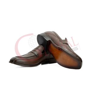 Los Mejores Zapatos Formales de Cuero Genuino Hechos a Mano para Hombre, Mocasines para Hombre, Diseño Personalizado al por Mayor - Product Image 3