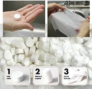 Pañuelos de Papel Comprimidos Desechables de Alta Calidad para Restaurantes, Oficinas y Viajes, Disponibles en Grandes Cantidades a Precio de Mayoreo - Product Image 2
