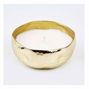 Vente chaude Moderne En Laiton Bougie Pot Disponible Ronde Bougie Pot Bougie Faisant Pot En Laiton Votive Prix De Gros - Product Image 5