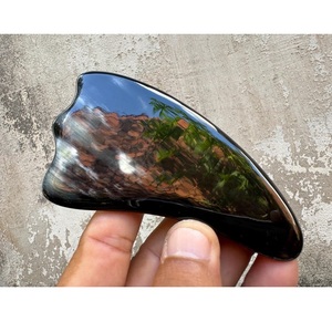 Natural Horn Gua Sha Scraping <b>Tool</b> Anti-Aging Face <b>Massage</b> <b>Tool</b> - Product Image 3