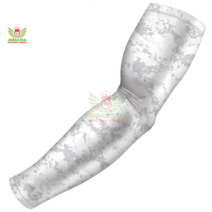 ปลอกแขนกีฬาคุณภาพดีที่สุด เป็นมิตรกับสิ่งแวดล้อม แห้งเร็ว สำหรับผู้ชายและผู้หญิง ป้องกันรังสียูวี เหมาะสำหรับบาสเกตบอล เทนนิส วิ่ง ปั่นจักรยาน ฟิตเนส - Product Image 4