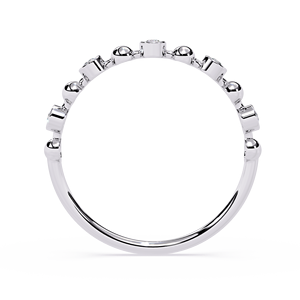 Women's White Gold Round Brilliant Cut Diamond Engagement <b>Ring</b> GIA Certified Classic Style - Product Image 4