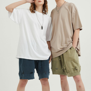 Camiseta extragrande para hombre, estilo Hip Hop, holgada, de manga corta, de algodón pesado, informal, de verano, a la moda, ropa de calle - Product Image 4