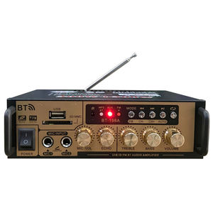 <span class=keywords><strong>Amplificador</strong></span> doméstico profesional de doble canal de 40W + 40W 12V/220V <span class=keywords><strong>Subwoofer</strong></span> de impedancia <span class=keywords><strong>con</strong></span> potencia de <span class=keywords><strong>salida</strong></span> 4-16 Euro - Product Image 1