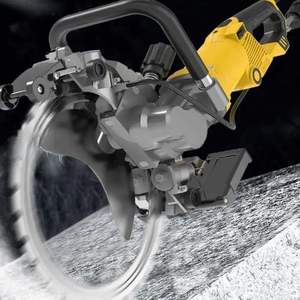 Portable HGP290 Electric <b>Concrete</b> Wall Cutter Ring <b>Saw</b> High Efficiency 8000W Engine 29cm Cutting Depth 220V Black 8000 RPM 1 - Product Image 3