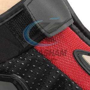 Real Genuine Leather Motorbike Racing Gloves Breathable Non-Slip Adjustable Wrist <b>Strap</b> Outdoor Use High Quality - Product Image 6