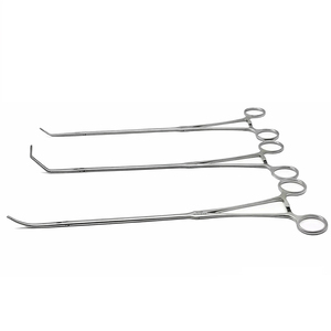 Pinzas de agarre pulmonar Lovelace de acero inoxidable quirúrgico profesional, fabricadas en Pakistán, con fuente de alimentación manual, precio. - Product Image 1