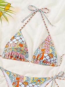 Ensemble de lingerie sexy pour femmes, soutien-gorge et bikini en dentelle, effet push-up - Product Image 2