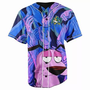 Camiseta de Béisbol Beentrih para Hombre, Negra y Blanca, con Número 23, Impresión Digital, 100% Poliéster, Talla Grande, Corte Regular, Cierre de Botones, para Adultos - Product Image 4