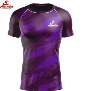 Camisetas Deportivas para Hombre al por Mayor, con Logotipo Personalizado, Impresión Digital, Sólidas, Transpirables, Ligeras, de 160g, de Poliéster/Nailon - Product Image 5