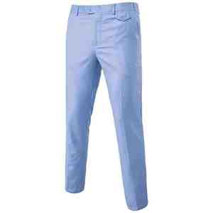 Pantalones de hombre para oficina, negocios, de pierna recta, formales, elegantes, casuales, holgados, vaqueros, pantalones de hombre en venta - Product Image 3