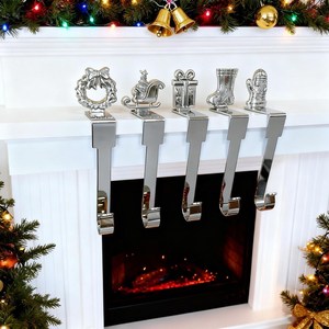 Christmas <b>Stocking</b> Hanger Hook, <b>Stocking</b> <b>Holder</b>, Christmas Home Decor,Heavy Duty Mantel Decor feltsocks - Product Image 1