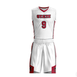 ชุดยูนิฟอร์มบาสเก็ตบอลเยาวชนแบบใหม่ ดีไซน์สั่งทำพิเศษ คุณภาพสูง พิมพ์ลายแบบ Dye Sublimation สีขาวดำ สำหรับผู้ชาย - Product Image 5