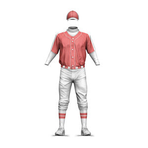 Customized Logo Best Arrival Polyester Sublimation Breathable Canvas Baseball Uniforms Team Wholesale Quick Dry Short Sleeve - Product Image 1