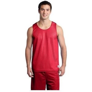 Men's Reversible <b>Mesh</b> Basketball Tank <b>Top</b> Sleeveless Sports Jersey Breathable Quick Dry Training Workout Teamwear OEM ODM - Product Image 6