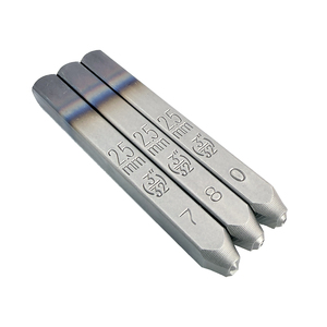 Jeu de tampons numérotés en métal, 2.5mm, 24 pièces - Product Image 3