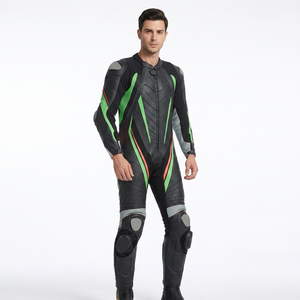 Trajes de Motociclismo de Alta Gama 2025, Traje de Motocicleta Personalizado, Traje de Carreras de Cuero, Último Diseño - Product Image 1