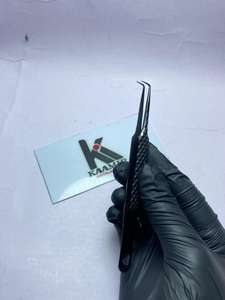 Pinzas Profesionales para Extensión de Pestañas, Acero Inoxidable, Punta Suave, Antimagnéticas, Aplicador de Precisión, Herramienta de Belleza - Product Image 3