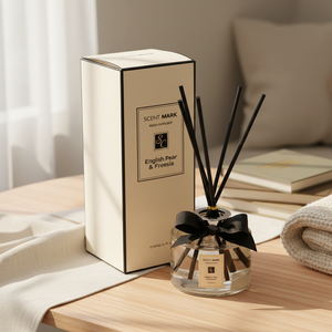 Difusor de Aromaterapia Aikun OEM Personalizado de Lujo para el Hogar, Difusor de Varillas de Larga Duración, Set de Regalo DIY en Caja de Regalo Ecológica de Vidrio - Product Image 1