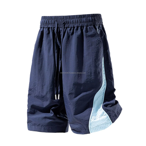 Pantalones Cortos Deportivos Casuales para Hombre, con Cordón Ajustable, de Malla Transpirable 100% Nailon, de Secado Rápido, para Verano, Correr al Aire Libre, Estilo Seda Helada - Product Image 4