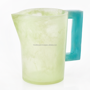 Classic Style Handcrafted Resin Pitcher Water Jug Tea Pots <b>Kettles</b> Christmas Resin Tankard Wholesale Mugs - Product Image 2