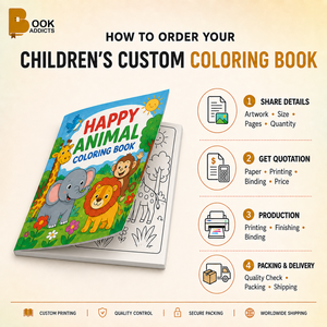 High Quality Children's Custom <b>Coloring</b> <b>Book</b> Printing Services for Personalized Kids <b>Coloring</b> <b>Books</b> Educational Learning - Product Image 5