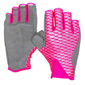 Gants de protection solaire UPF50+ en Spandex, compatibles écran tactile, rafraîchissants, sans doigts - Product Image 1