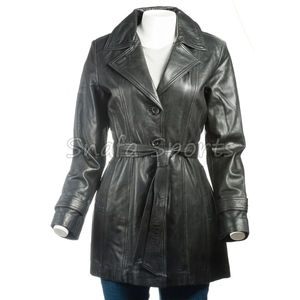 Chaqueta de Cuero Elegante para Mujer, Chaqueta Corta Ajustada de Primera Calidad, Abrigo de Motera a la Moda para el Invierno, Ropa de Abrigo para Uso Diario - Product Image 2