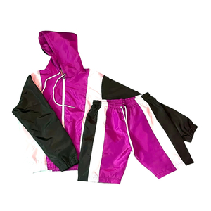 Ensemble d'été unique : Vestes coupe-vent et shorts pour hommes – Survêtements personnalisés avec shorts coupe-vent - Product Image 1