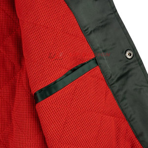 Chaqueta de Satén para Hombre, Precio Económico, Color Sólido, Cuello Alto, Bolsillos Laterales, Transpirable, Ecológica, Personalizable, para Invierno - Product Image 5