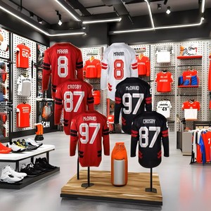 เสื้อฟุตบอลผู้ชายแบบกำหนดเองสำหรับฤดูร้อน ผ้าโพลีเอสเตอร์ 100% ระบายอากาศได้ดี แห้งเร็ว พิมพ์ลายดิจิทัล น้ำหนัก 180 กรัม คอวี แขนสั้น - Product Image 4