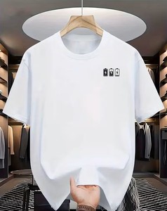 T-shirt Casual da Uomo 100% Cotone Sulb, Manica Corta con Collo Tondo, Logo Personalizzato Stampato sul Davanti, Jersey dal Bangladesh - Product Image 5