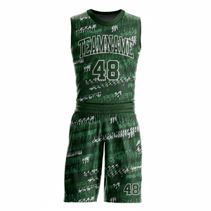 Uniforme de Baloncesto Personalizado 2026 |   Ropa Deportiva Escolar Transpirable de Alta Calidad para Equipos |   Impresión Personalizada OEM ODM al por Mayor - Product Image 1