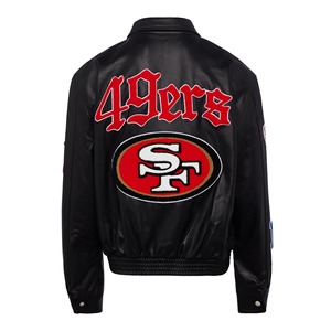Chaqueta de Cuero de los San Francisco 49ers-AR - Product Image 2
