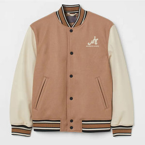 Chaqueta Letterman estilo streetwear, ligera y cómoda, para la moda urbana diaria, con tacto suave y elegante. - Product Image 1