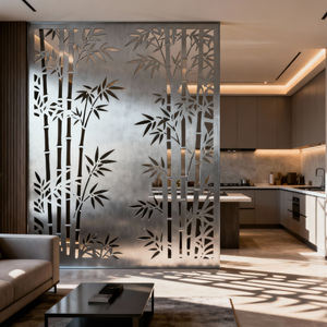 Fabricant de panneaux décoratifs en aluminium sur mesure, panneaux en aluminium perforés de haute qualité, tôles en aluminium découpées au laser CNC - Product Image 3