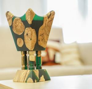 Quemador de incienso árabe personalizado de Ramadán Premium, juego de regalo Bakhoor islámico con grabado de madera de secoya, uso aromático - Product Image 1