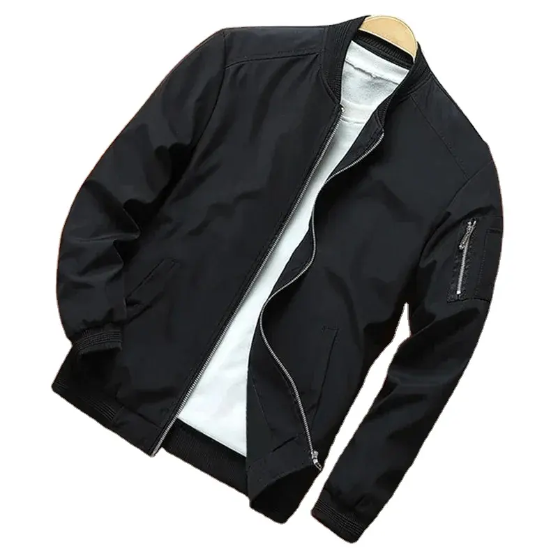 Nueva colección 2023, chaqueta informal para exteriores para mujer, abrigo de moda ajustado de Color sólido, chaqueta de marca de diseño de alta calidad para hombre