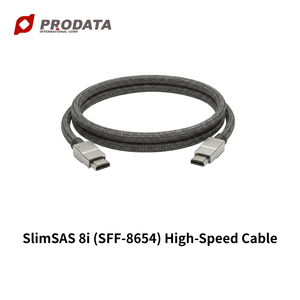 SFF-8654 8X ถึง 8X สลิม SAS สายเคเบิลข้อมูลความเร็วสูงสำหรับเซิร์ฟเวอร์ระดับองค์กร - Product Image 2