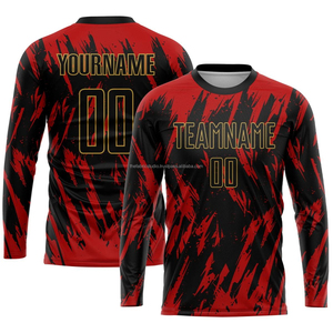 Uniforme de Fútbol Personalizado de Fábrica, Sublimado, Liso, de Calidad, Nuevo Diseño, para Hombre - Product Image 6