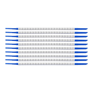 Manchons de câblage Brady ClipSleeve, marqueurs de fils taille 07 pour l'identification des câbles industriels - Product Image 1