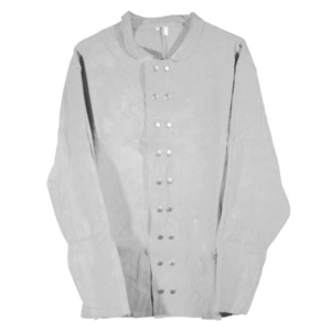 Heavy Duty Premium Quality Cowhide Split Leather Welding <b>Jacket</b> Industrial Safety Body Protection for Construction <b>Workers</b> - Product Image 6