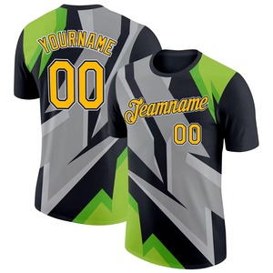 High Quality 100% Polyester Breathable <b>Men's</b> E-Sports T-<b>Shirts</b> Quick Dry Jerseys Custom Logo Sublimation Printing E-Sports Wear - Product Image 5
