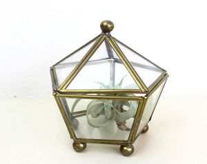 Terrario geométrico de Metal, florero con Color personalizado - Product Image 2