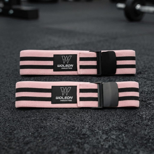 Bande de Résistance Élastique en Nylon Haute Qualité et Haute Résistance Wolson Industry pour l'Entraînement en Salle de Sport, le Fitness et la Mobilité - Product Image 3