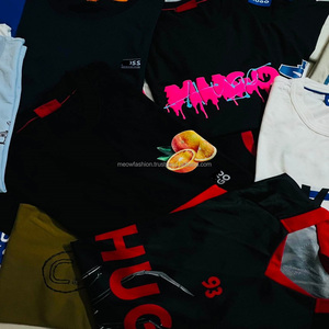 เสื้อยืดผ้าฝ้ายวินเทจสำหรับผู้ชายและผู้หญิง จำนวนมาก สินค้าส่วนเกินจากบังกลาเทศ แบรนด์ดัง ของแท้ ผลิตเกินจำนวน รับผลิตแบรนด์ตามสั่ง 1000 ตัว - Product Image 4