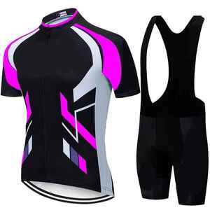 Ensembles cyclistes haute performance, respirants, coupe-vent, 100 % polyester, logo personnalisé, unisexes - Product Image 4