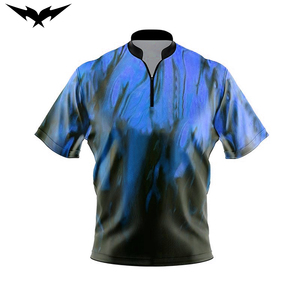 <b>Bowling</b> Jersey Quick Dry Short Sleeve Unisex Casual Custom Printed <b>Bowling</b> Jerseys Eco-Friendly Quick Dry - Product Image 3