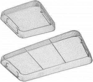 Plateau de Stérilisation en Maille pour Instruments Chirurgicaux et Dentaires, Certifié CE, en Acier Inoxydable, Manuel, Blink Surgident - Product Image 3